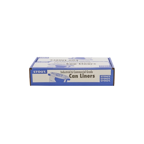 Stout By Envision LLDPE ProPerformance Coreless Bags 60 Gallon Bags Case of 100 bags, 100PK L3858C13 - main
